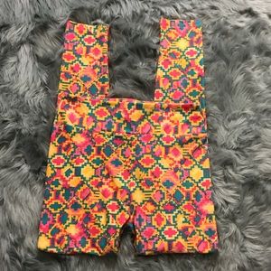 LULAROE AZTEC LIKE PRINT LEGGINGS
